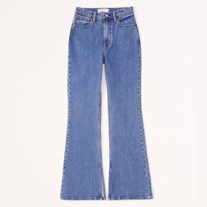 Abercrombie Curve Love High Rise Vintage Flare Jean